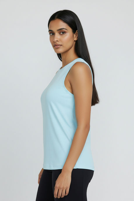 Zelocity Quick Dry Contour Tank Top - Spun Sugar — image 4